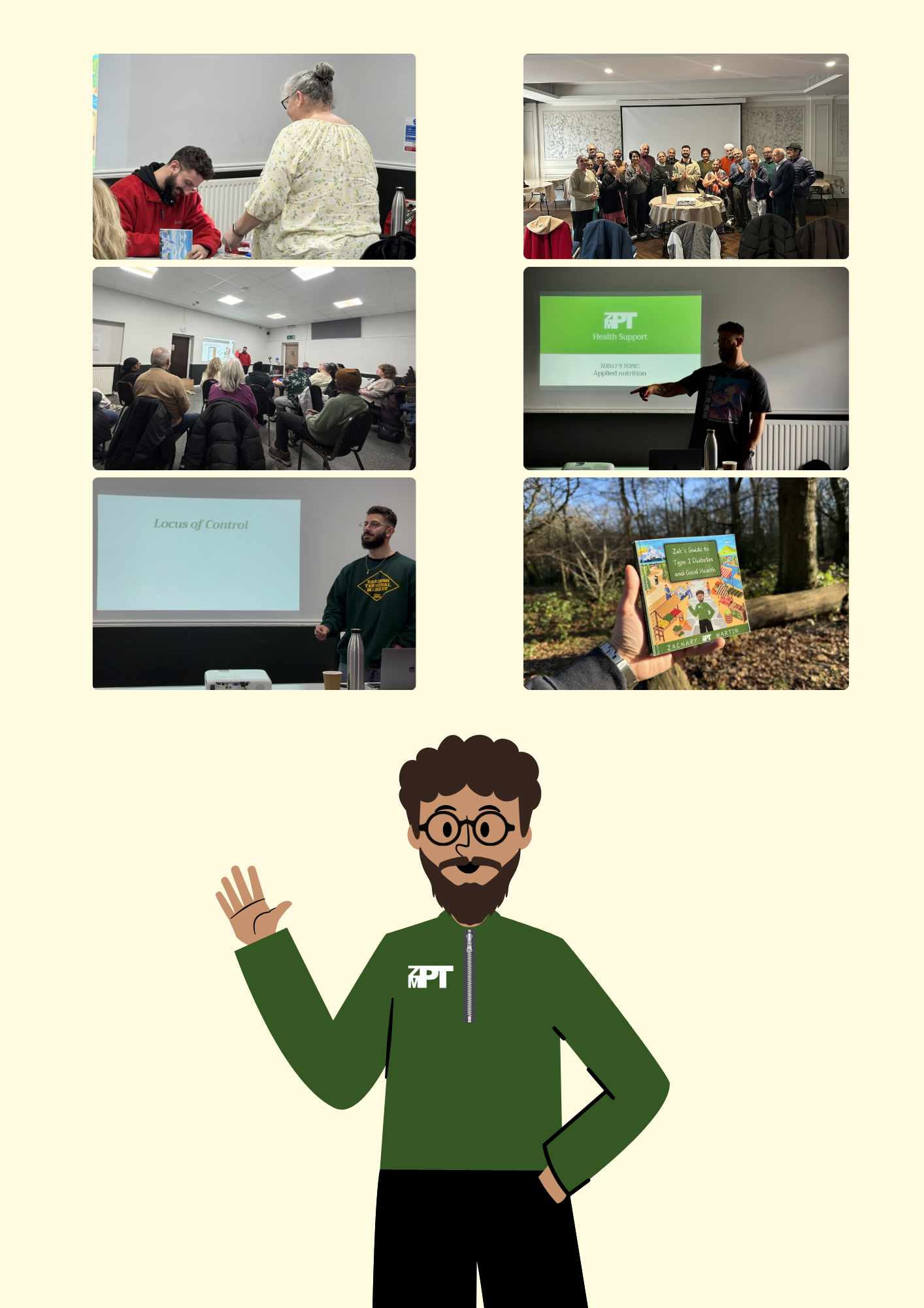 ZMPT character waving